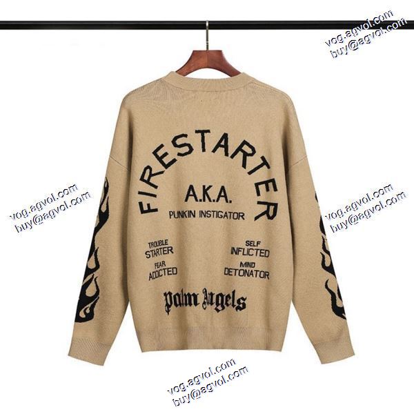 特別人気感謝SALE パーム エンジェルス Palm Angels 2020秋冬 ニットウェア ブランド コピー 4色可選